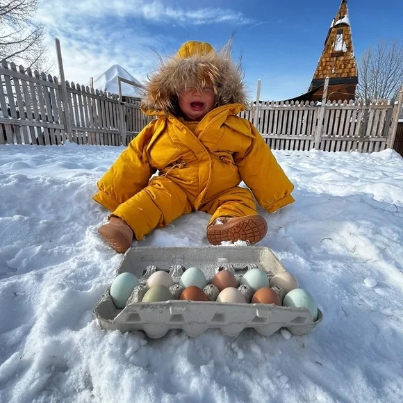 Yellow Winter Children's Snowsuit Set - Picture 16 of 16